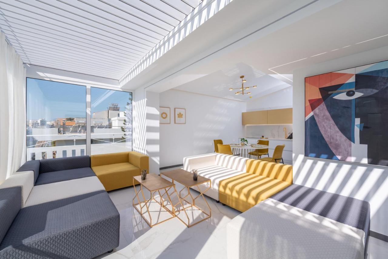H Experience Spectacular Rooftop Loft Heraklion  Ngoại thất bức ảnh
