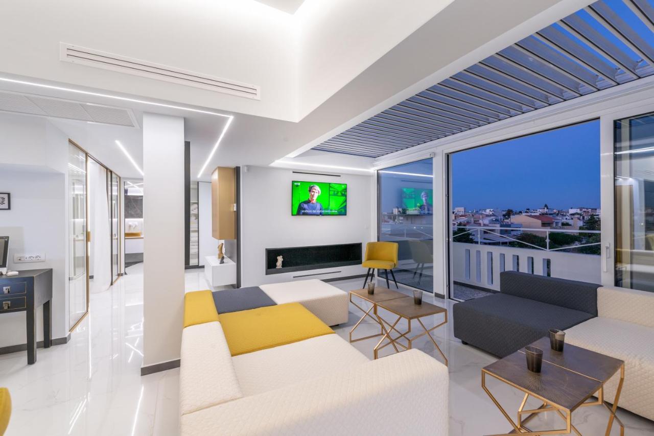 H Experience Spectacular Rooftop Loft Heraklion  Ngoại thất bức ảnh