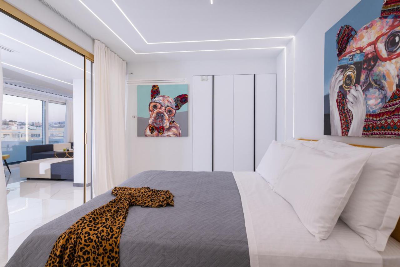 H Experience Spectacular Rooftop Loft Heraklion  Ngoại thất bức ảnh